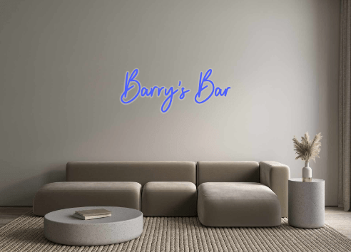 Custom Neon: Barry's Bar - Neon Filter