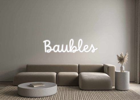 Custom Neon: Baubles - Neon Filter