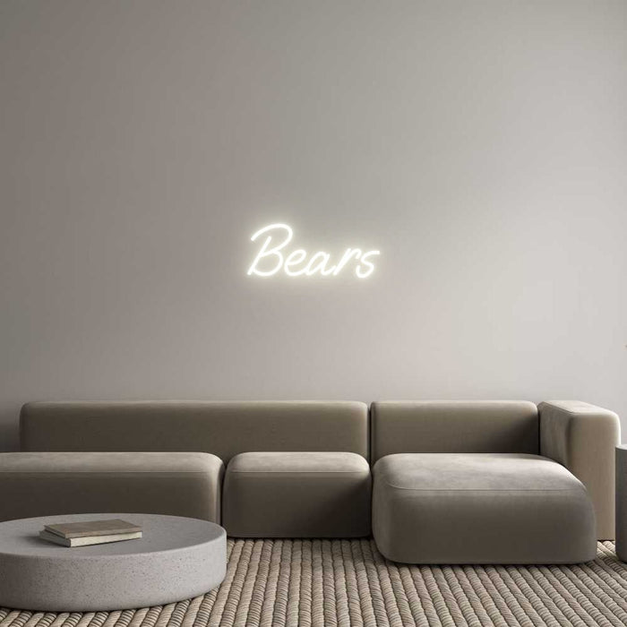 Custom Neon: Bears - Neon Filter