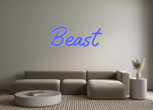 Custom Neon: Beast - Neon Filter