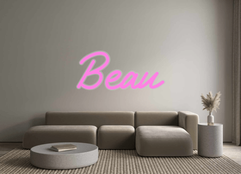 Custom Neon: Beau - Neon Filter