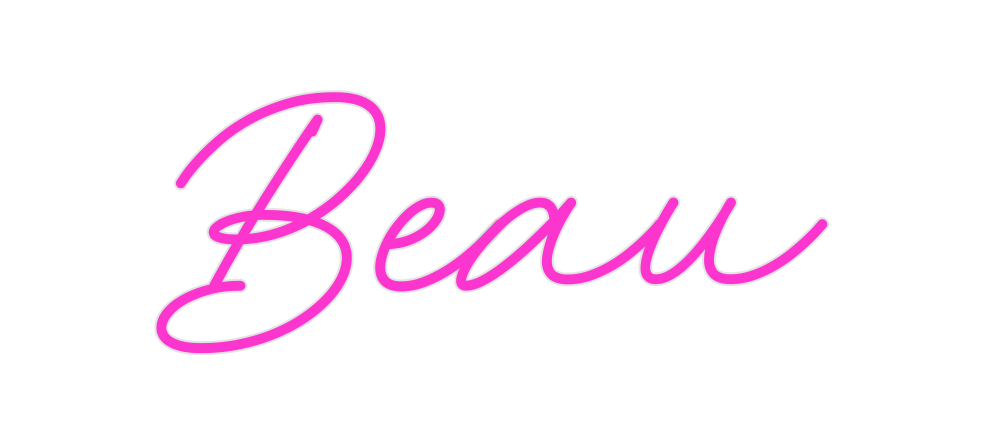 Custom Neon: Beau - Neon Filter