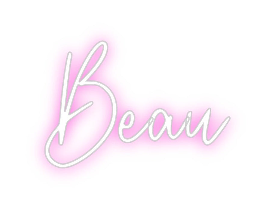 Custom Neon: Beau - Neon Filter