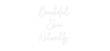 Custom Neon: Beautiful S... - Neon Filter