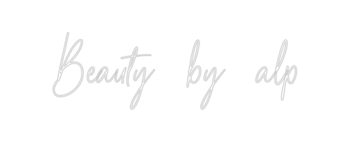 Custom Neon: Beauty by alp - Neon Filter