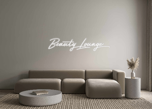 Custom Neon: Beauty Lounge - Neon Filter