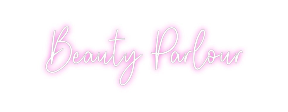 Custom Neon: Beauty Parlour - Neon Filter