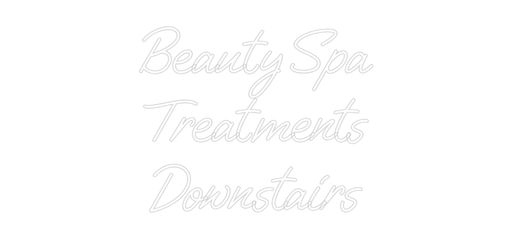 Custom Neon: Beauty Spa T... - Neon Filter