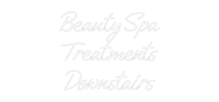 Custom Neon: Beauty Spa T... - Neon Filter