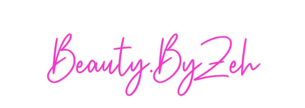 Custom Neon: Beauty.ByZeh - Neon Filter