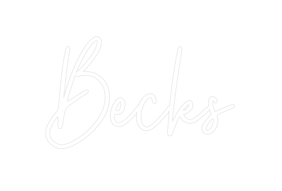 Custom Neon: Becks - Neon Filter