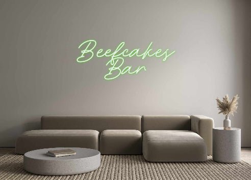 Custom Neon: Beefcakes Bar - Neon Filter