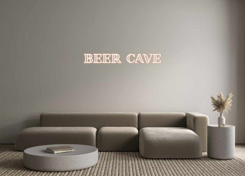 Custom Neon: BEER CAVE - Neon Filter