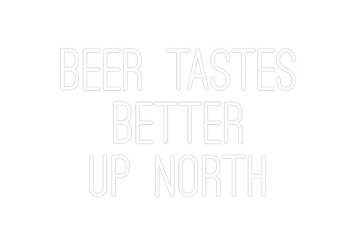 Custom Neon: BEER TASTES ... - Neon Filter