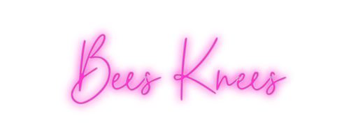 Custom Neon: Bees Knees - Neon Filter