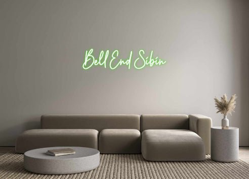 Custom Neon: Bell End Síbín - Neon Filter