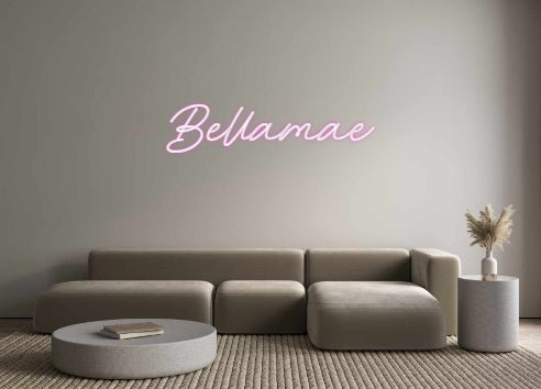 Custom Neon: Bellamae - Neon Filter