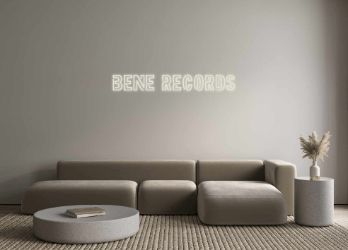 Custom Neon: Bene Records - Neon Filter