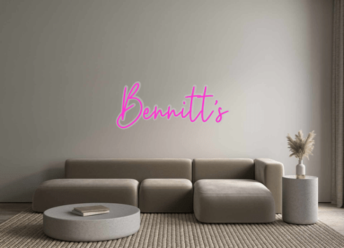 Custom Neon: Bennitt’s - Neon Filter