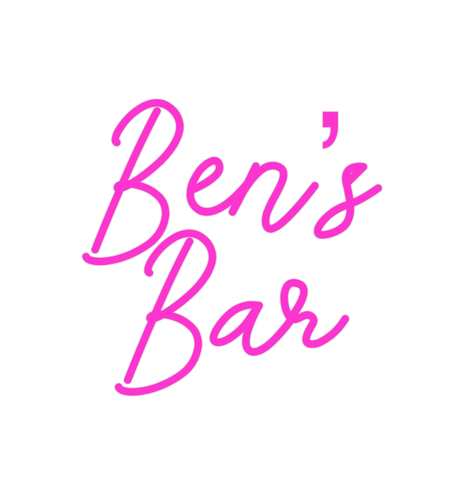 Custom Neon: Ben’s Bar - Neon Filter