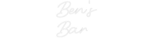 Custom Neon: Ben's Bar - Neon Filter