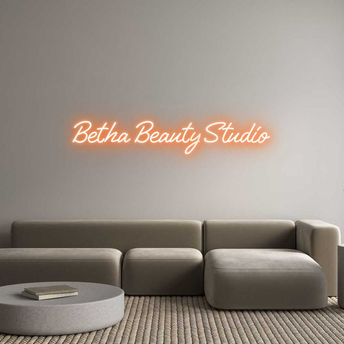 Custom Neon: Betha Beauty ... - Neon Filter