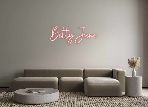 Custom Neon: Betty June - Neon Filter