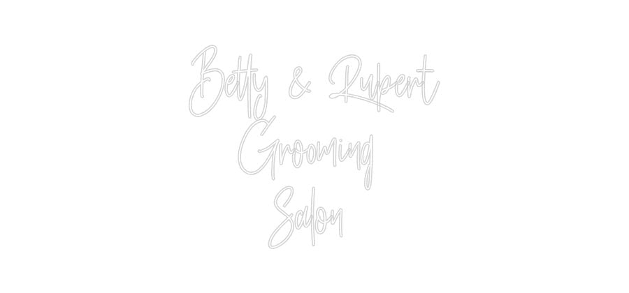 Custom Neon: Betty & Ruper... - Neon Filter