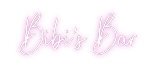 Custom Neon: Bibi's Bar - Neon Filter