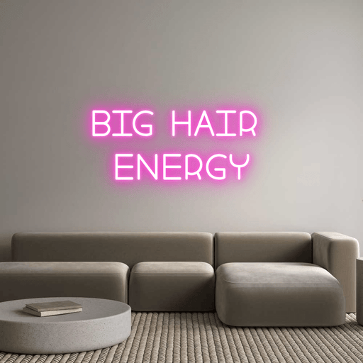 Custom Neon: big hair en... - Neon Filter