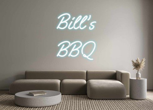 Custom Neon: Bill's BBQ - Neon Filter