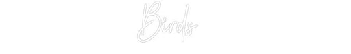 Custom Neon: Birds - Neon Filter