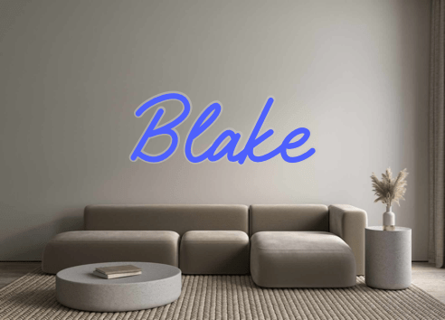 Custom Neon: Blake - Neon Filter