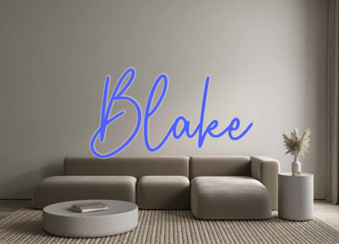 Custom Neon: Blake - Neon Filter