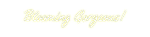 Custom Neon: Blooming Gorg... - Neon Filter