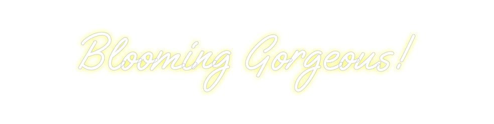 Custom Neon: Blooming Gorg... - Neon Filter