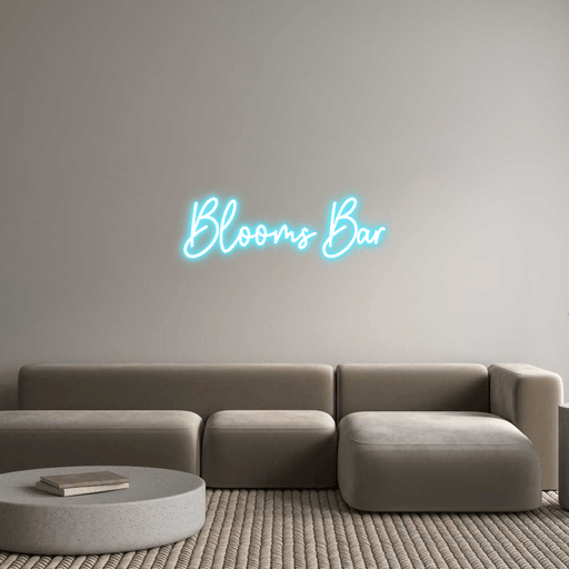 Custom Neon: Blooms Bar - Neon Filter