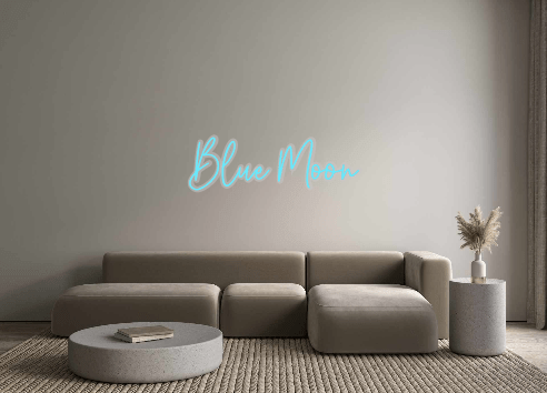 Custom Neon: Blue Moon - Neon Filter