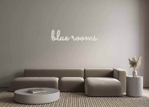 Custom Neon: blue rooms - Neon Filter