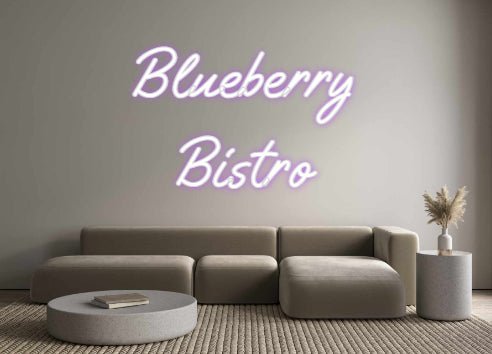 Custom Neon: Blueberry Bi... - Neon Filter