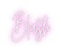 Custom Neon: Blush - Neon Filter