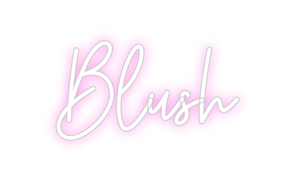 Custom Neon: Blush - Neon Filter