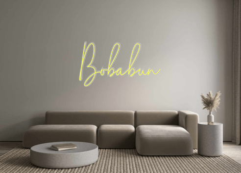 Custom Neon: Bobabun - Neon Filter