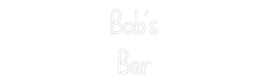 Custom Neon: Bob’s Bar - Neon Filter