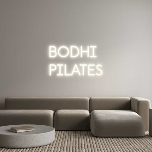 Custom Neon: BODHI PILATES - Neon Filter