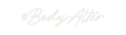 Custom Neon: #BodyAlter - Neon Filter