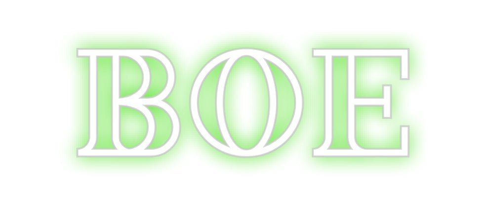 Custom Neon: BOE - Neon Filter