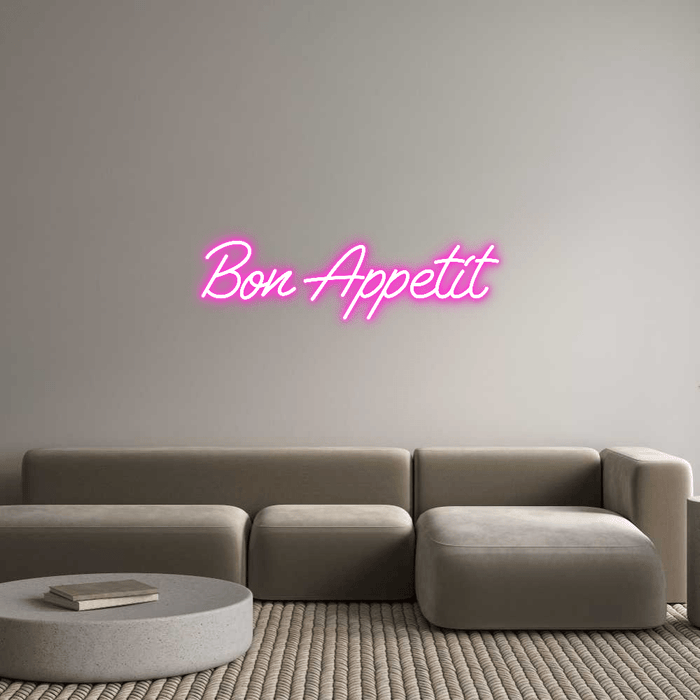 Custom Neon: Bon Appetit - Neon Filter