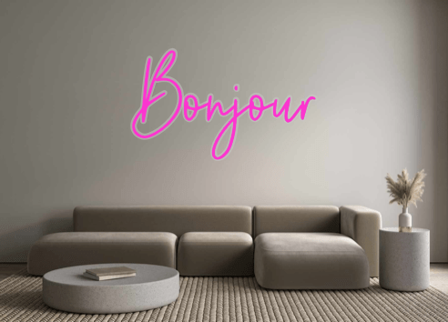 Custom Neon: Bonjour - Neon Filter