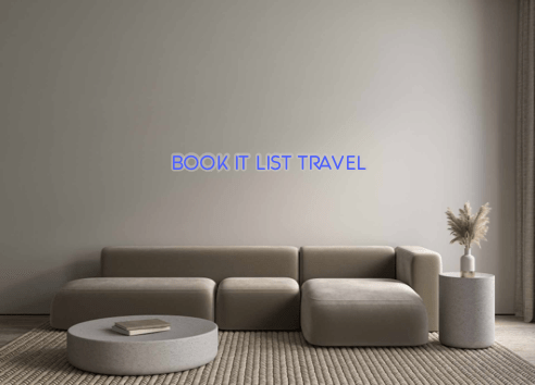 Custom Neon: Book it List ... - Neon Filter